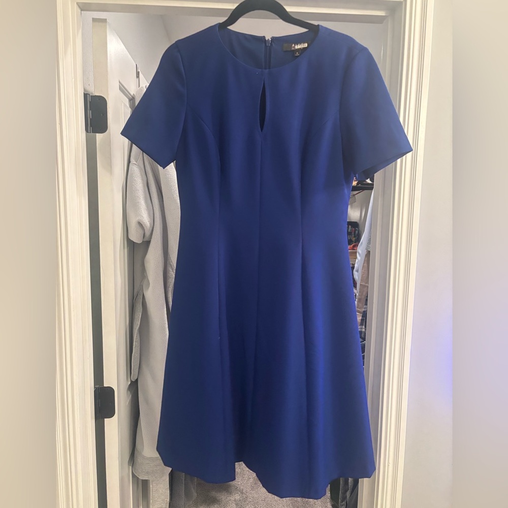 Alex Marie Cobalt Blue Midi Dress